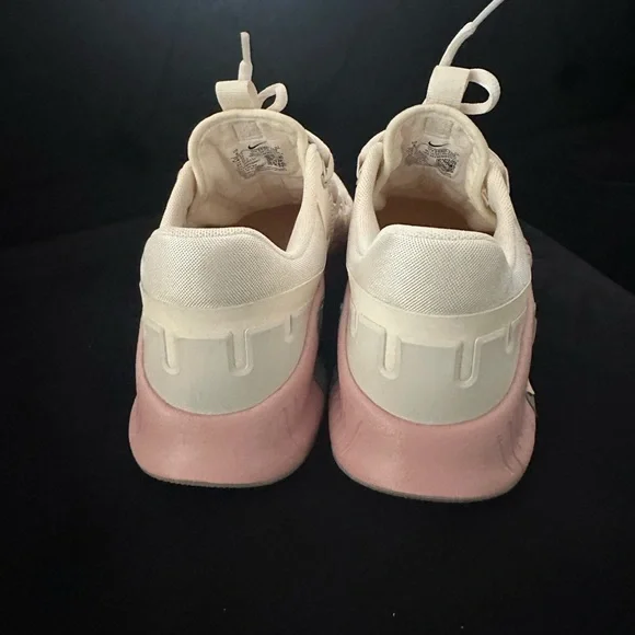 Nike METCON Women's Sneakers in Cream and Pink - Picture 2 of 6